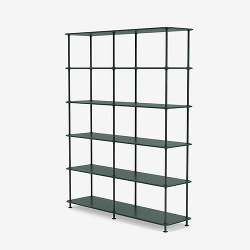 Étagère contemporaine - Free 550000 - Montana Furniture - en MDF laqué / en métal laqué / noire