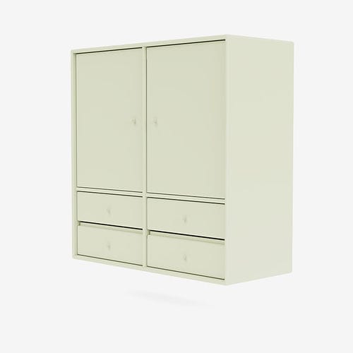 Meuble de rangement sur pied - 1618 - Montana Furniture - mural / à roulettes / contemporain