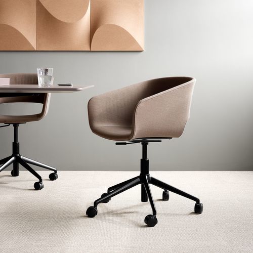 Chaise de bureau contemporaine - Marée 405 - Montana Furniture - d'intérieur / en tissu / avec piètement en plastique