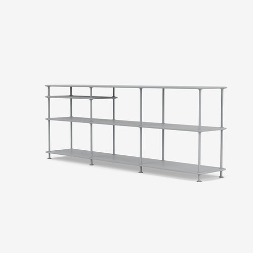 Étagère contemporaine - Free 222100 - Montana Furniture - en MDF laqué / en métal laqué / blanche