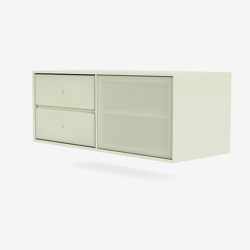 Meuble TV contemporain - SL11 - Montana Furniture - lowboard / avec tiroirs / avec étagères