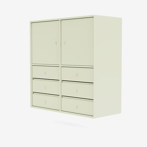 Commode murale - 1221 - Montana Furniture - contemporaine / en MDF laqué / avec rangement