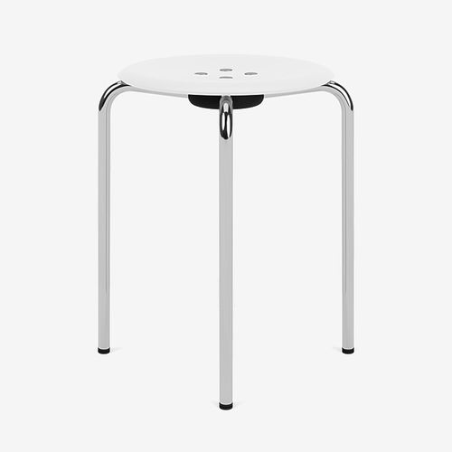 Tabouret contemporain - Kevi 2051 - Montana Furniture - en chêne / en pin / avec piètement en métal laqué