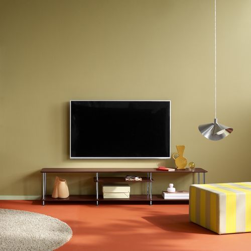 Étagère contemporaine - Free 111010 - Montana Furniture - en MDF laqué / en métal laqué / pour TV