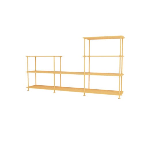 Étagère contemporaine - Free 312000 - Montana Furniture - en MDF laqué / en métal laqué / blanche
