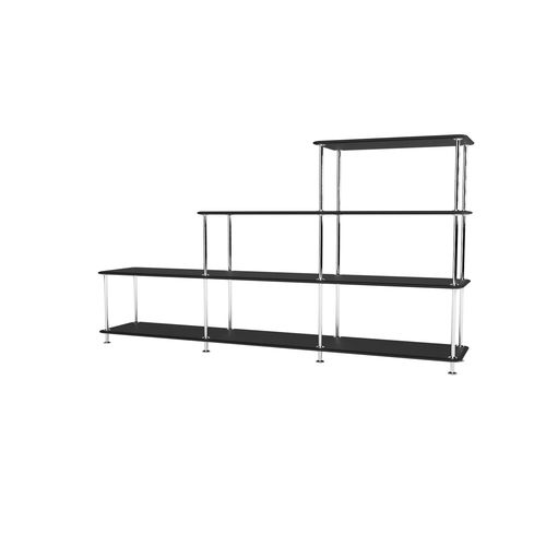 Étagère contemporaine - Free 321000 - Montana Furniture - en MDF laqué / en métal laqué / blanche