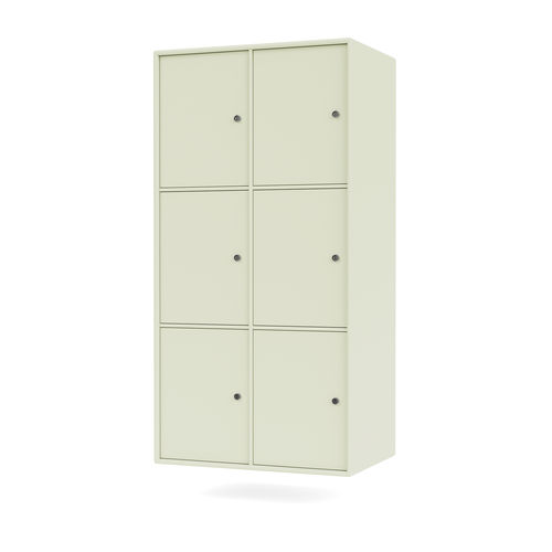 Casier vestiaire en stratifié - L1224 - Montana Furniture - à clé / pour installation sportive / pour école