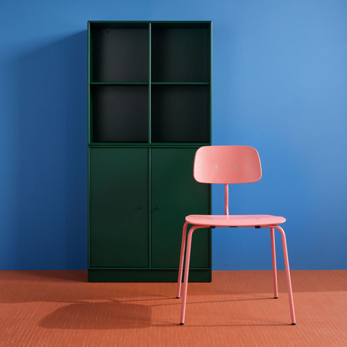 Chaise de salle à manger contemporaine - KEVI 2060 - Montana Furniture - d'intérieur / en tissu / en frêne