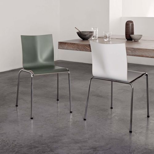Chaise contemporaine - Chairik 101 - Montana Furniture - d'intérieur / en tissu / en cuir