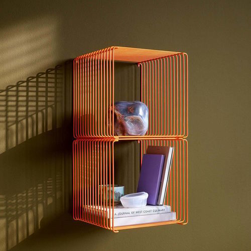 Système d'étagères mural - PANTON WIRE - Montana Furniture - suspendu / contemporain / en chrome
