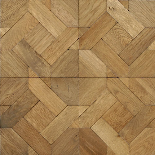 Parquet massif - MAYA - BOHEMIAN WORKS - en chêne / avec incrustations / à batons rompus