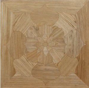 Parquet massif - ROSE - BOHEMIAN WORKS - avec incrustations / laqué / huilé
