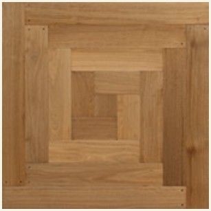 Parquet massif - LABIRINT - BOHEMIAN WORKS - avec incrustations / laqué / huilé