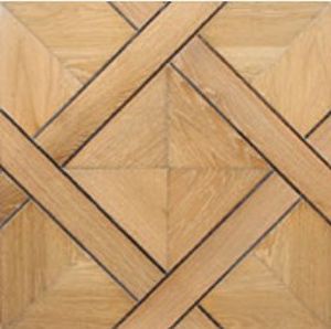 Parquet contrecollé - BOHEMIAN WORKS - massif / avec incrustations / laqué