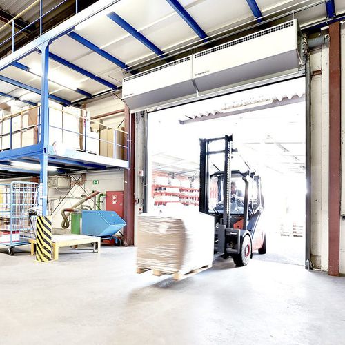 Rideau d'air mural - A / H-SERIES - Schwank GmbH - professionnel / industriel