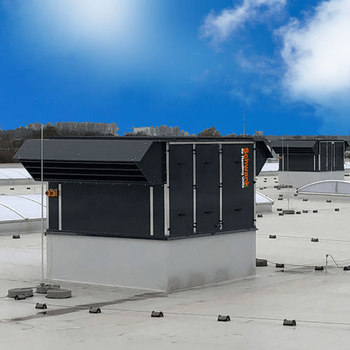 Centrale de traitement d'air industriel - AEROSCHWANK H-RI - Schwank GmbH - de toit