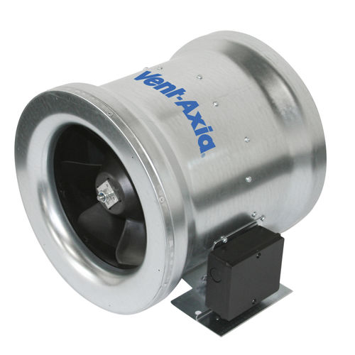 Ventilateur axial - ACM100-200 & ACM250-315 SERIES - VENT-AXIA - gainable / professionnel / en métal