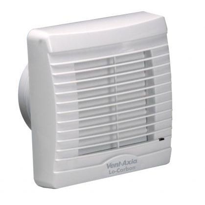Ventilateur extracteur - LO-CARBON VA100 / SELV SERIES - VENT-AXIA - axial / mural / de fenêtre