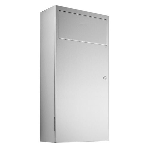 Poubelle hygiénique - WP133 - ERNST WAGNER GmbH & Co. KG - murale / en inox / avec couvercle