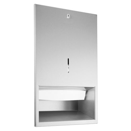 Distributeur d'essuie-mains encastrable - WP112 - ERNST WAGNER GmbH & Co. KG - en inox / professionnel
