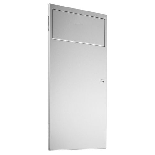 Poubelle hygiénique - WP134 - ERNST WAGNER GmbH & Co. KG - encastrable / en inox / avec couvercle