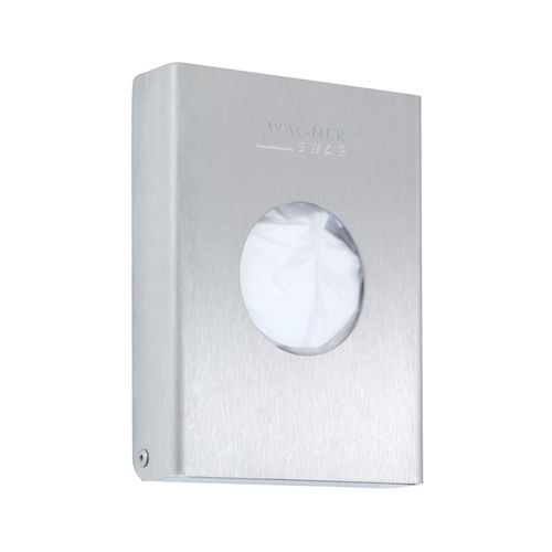 Distributeur de sachets hygiéniques mural - WP156 - ERNST WAGNER GmbH & Co. KG - en inox / professionnel