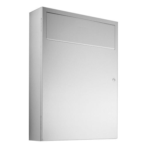 Poubelle hygiénique - WP131 - ERNST WAGNER GmbH & Co. KG - murale / en inox / avec couvercle