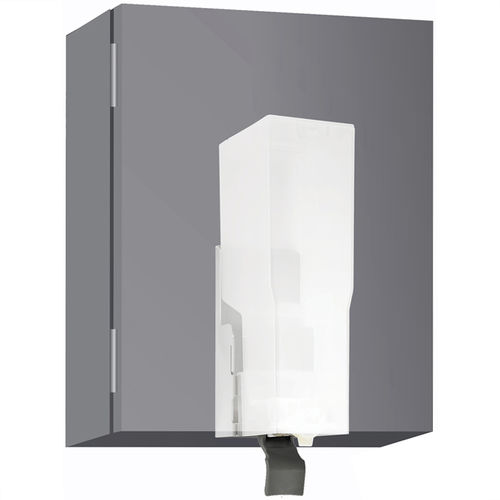 Distributeur de gel hydroalcoolique mural - WP173-7 - ERNST WAGNER GmbH & Co. KG - manuel / en acier inoxydable / pour établissement public