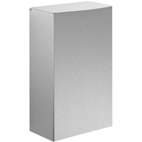 Poubelle hygiénique - WP179-1 - ERNST WAGNER GmbH & Co. KG - murale / en inox / avec couvercle