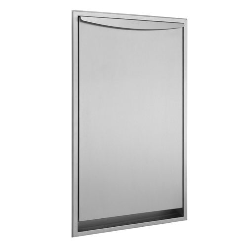 Table à langer en acier inoxydable - WP2110 - ERNST WAGNER GmbH & Co. KG - en polypropylène / verticale / professionnelle
