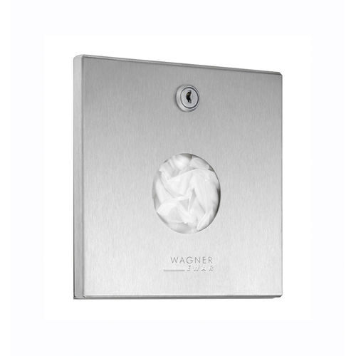 Distributeur de sachets hygiéniques mural - WP256 - ERNST WAGNER GmbH & Co. KG - manuel / en inox / professionnel