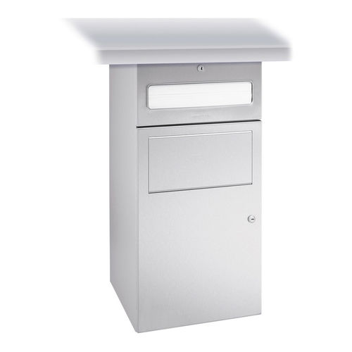 Unité combinée distributeur d'essuie-mains - WP520 - ERNST WAGNER GmbH & Co. KG - poubelle / sous plan / en inox