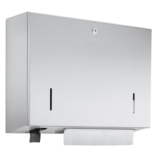 Unité combinée distributeur d'essuie-mains - WP550-5 - ERNST WAGNER GmbH & Co. KG - distributeur de savon / murale / en acier inoxydable