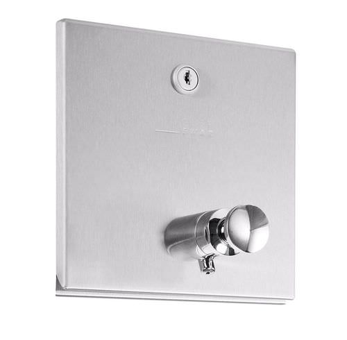 Distributeur de savon professionnel - WP106 - ERNST WAGNER GmbH & Co. KG - encastrable / en acier inoxydable / manuel