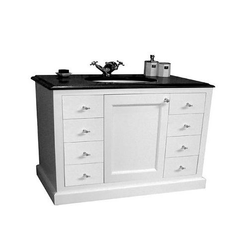 Meuble vasque à poser - CLASSIC BATHROOM CABINET CARLINGFORD 120CM - Windsor Bathroom Company - en bois massif / classique / avec tiroirs