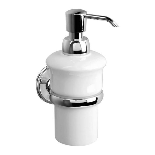 Distributeur de savon professionnel - ON639C - Windsor Bathroom Company - mural / en porcelaine / manuel