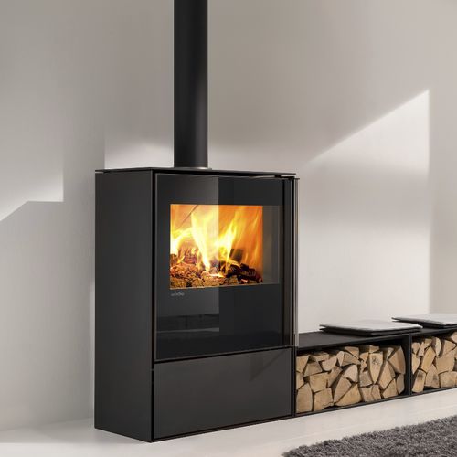 Poêle à bois - MYCASTLE - Wodtke GmbH - 9 kW / contemporain / en pierre ollaire