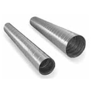 Conduit d'air rigide - TS - BROFER SRL - en aluminium / en inox