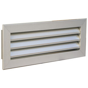 Grille de ventilation en acier galvanisé - GRA - BROFER SRL - en aluminium anodisé / rectangulaire / carrée