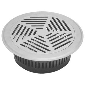 Diffuseur d'air de sol - FTD - BROFER SRL - rond / à fente