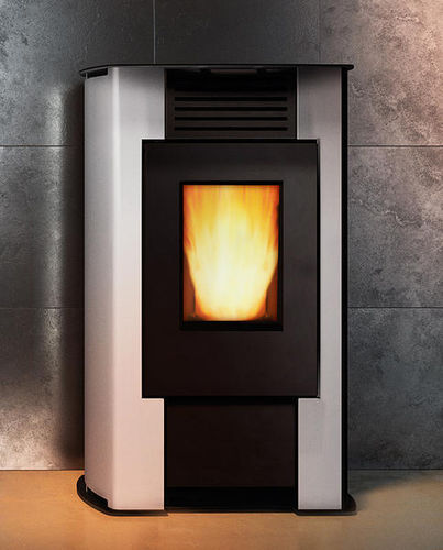 Poêle à granulés - AURORA - COLA GF WÄRMETECHNIK - contemporain / en acier / en fonte