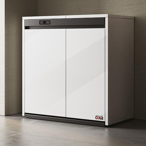 Poêle à granulés - SOLAR PLUS 23 - COLA GF WÄRMETECHNIK - 5 kW - 10 kW / 20 kW - 50 kW / contemporain