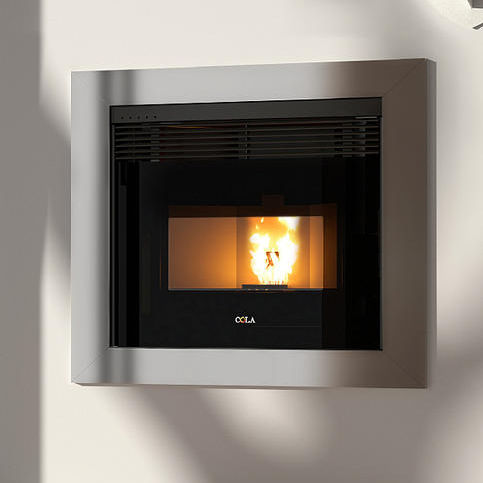 Insert de cheminée à granulés - TOP FIRE 70 SLIM - COLA GF WÄRMETECHNIK