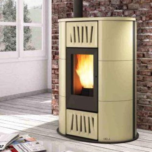 Poêle à granulés - ELLISSE  - COLA GF WÄRMETECHNIK - 0 - 5 kW / 10 kW - 20 kW / contemporain