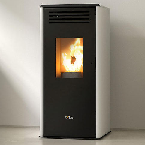 Poêle à granulés - SMART - COLA GF WÄRMETECHNIK - contemporain / en acier / en fonte