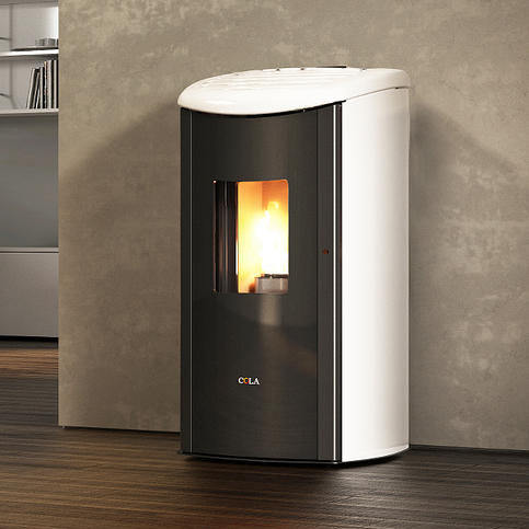 Poêle à granulés - DIAMOND - COLA GF WÄRMETECHNIK - contemporain / en acier / en fonte