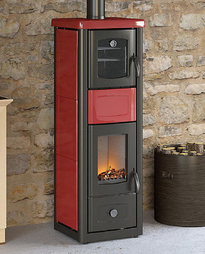 Poêle à bois - ENEA - COLA GF WÄRMETECHNIK - 7,5 kW / contemporain / en fonte