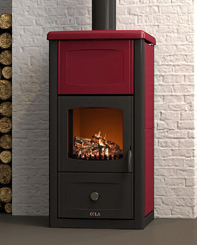 Poêle à bois - ARIANNA - COLA GF WÄRMETECHNIK - 10 kW - 20 kW / contemporain / en fonte