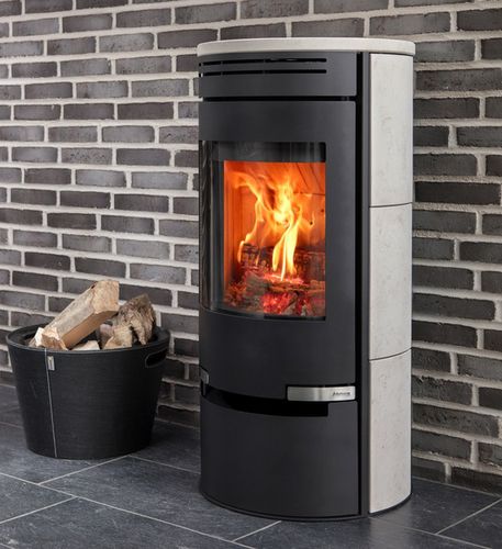 Poêle à bois - 1.1SK - ADURO A/S - 6 kW / contemporain / en acier