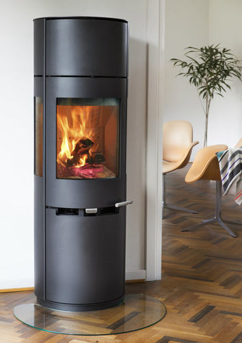Poêle à bois - 9.7 - ADURO A/S - 6 kW / à 3 faces / contemporain
